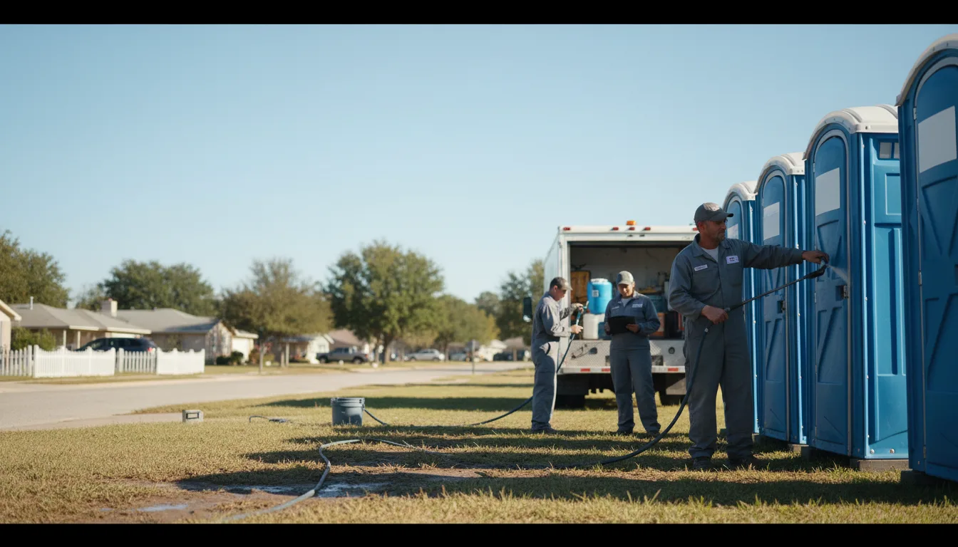 Long-Term Portable Toilet Rental in Naponee, NE near me